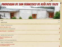 Tablet Screenshot of parroquiadostilos.org